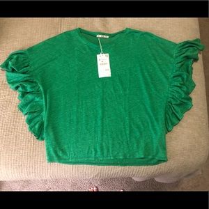 Kelly Green Zara Top